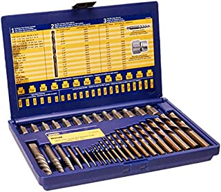 IRWIN Screw Extractor/ Drill Bit Set, 35-Piece (11135ZR)