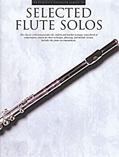 Selected Flute Solos (With Piano Accompaniment) (Everybody's Favorite)