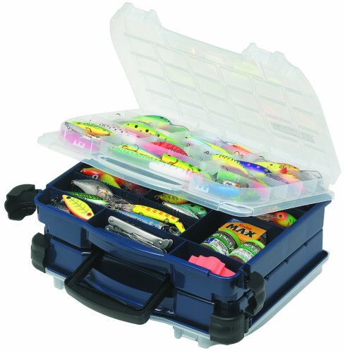 Plano Double Cover Two Sided Tackle Organizer, Premium Tackle Storage