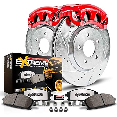 Power Stop KC1990-36 Front Z36 Truck and Tow Brake Kit with Calipers