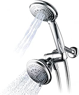 Hydroluxe 1433 Handheld Showerhead & Rain Shower Combo. High Pressure 24 Function 4