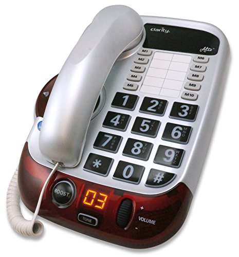 Clarity Alto 54005.001 Digital Extra Loud Big Button Speakerphone