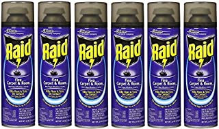 Raid Flea Killer Carpet and Room Spray, 16 OZ (Pack - 6)