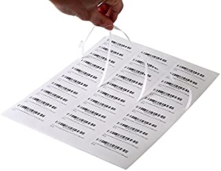 [100 Sheet, 3000 Labels] Address Mailing Shipping Amazon FBA Barcode Labels 1 x 2 5/8 30 Per Sheet for Laser/Inkjet Printer, 30-up