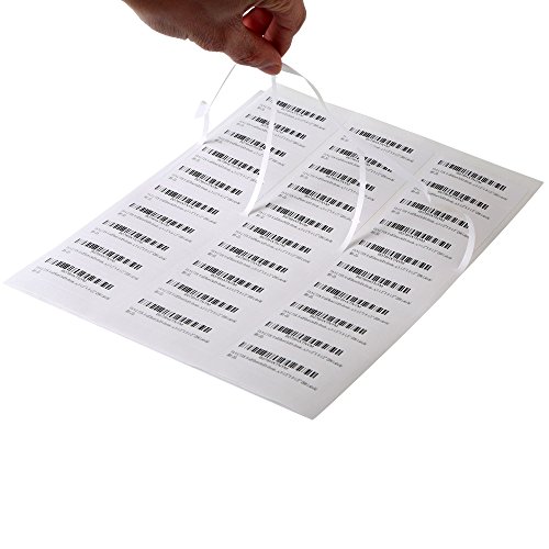 [100 Sheet, 3000 Labels] Address Mailing Shipping Amazon FBA Barcode Labels 1 x 2 5/8 30 Per Sheet for Laser/Inkjet Printer, 30-up