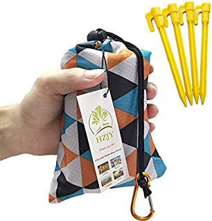 HZJOYUE Foldable Beach Blanket (71