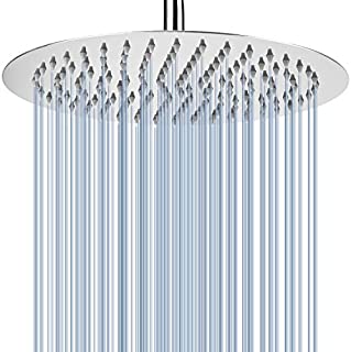 Voolan Rainfall Shower Head - California Compliant 1.8 GPM - 12