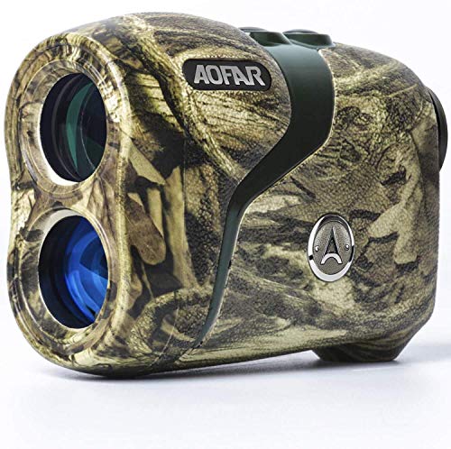 AOFAR HX-800H Hunting Range Finder 800 Yards, Wild Waterproof Coma Rangefinder for Shooting and Archery with Angle and Horizontal Distance, Range and Bow Mode, Gift Package