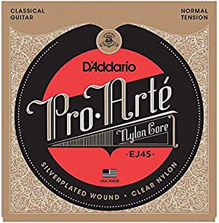 D'Addario Pro-Arte Nylon Classical Guitar Strings, Normal Tension (EJ45)