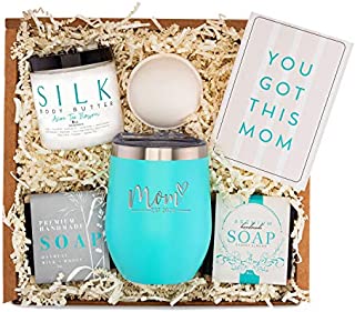 New Mom Gifts Ideas | Mom Est. 2020 Spa Gift Box | Best Present Idea for First Time Mommy w/New Baby | Cute Expecting Mother to be Baby Shower Presents for Her Pregnancy