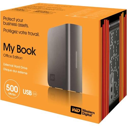 WD My Book Office Edition 500 GB USB 2.0 Desktop External Hard Disk Drive