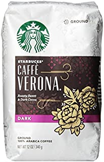 Starbucks Caffe Verona Ground Coffee (Dark), 12 Oz