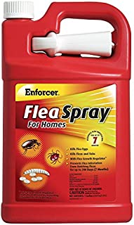 Enforcer Flea Spray for Homes, 128-Ounce, Packaging may vary