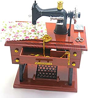 Sewing Machine jewelry music boxes, wonderful gift for collection, fashion designer, grandma's birthday, mom's birthday, mothers day.