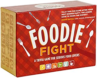 Foodie Fight: A Trivia Game With Gameboard and Cards