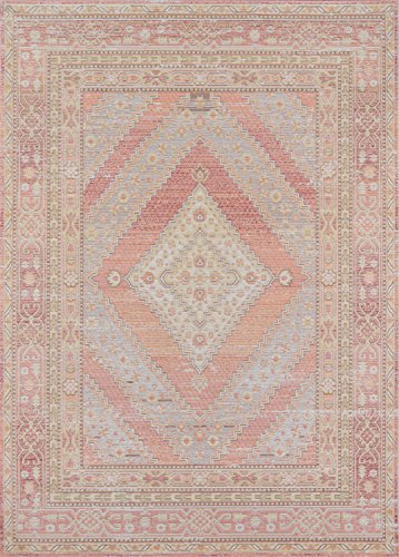 Momeni Isabella Traditional Geometric Flat Weave Area Rug, 5'3