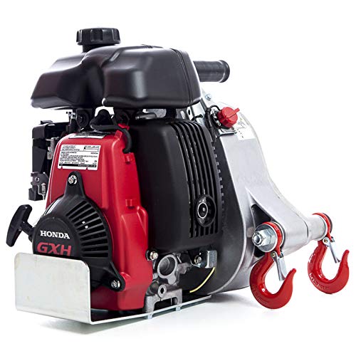 Portable Winch Gas-Powered Capstan Winch - 2,200-Lb. Pulling Capacity, 2.1 HP, Honda GHX-50 Engine, Model Number PCW-5000