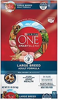 Purina ONE Natural Large Breed Adult Dry Dog Food, SmartBlend Formula - 31.1 lb. Bag