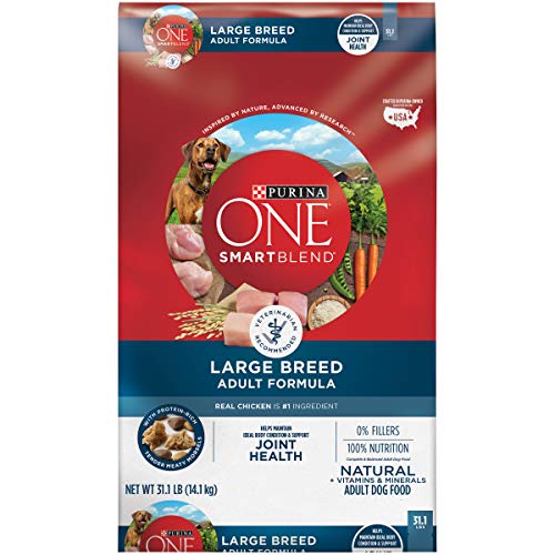 Purina ONE Natural Large Breed Adult Dry Dog Food, SmartBlend Formula - 31.1 lb. Bag