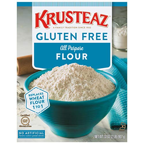 Krusteaz Gluten Free All-Purpose Flour, 32 oz pack of 8