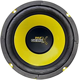 Pyle 6.5 Inch Mid Bass Woofer Sound Speaker System - Pro Loud Range Audio 300 Watt Peak Power w/ 4 Ohm Impedance and 60-20KHz Frequency Response for Car Component Stereo PLG64