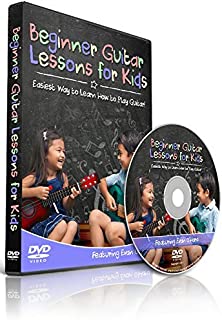 Beginner Guitar Lessons DVD for Kids - Easiest Way to Learn How to Play Guitar