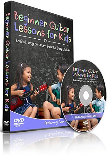 Beginner Guitar Lessons DVD for Kids - Easiest Way to Learn How to Play Guitar