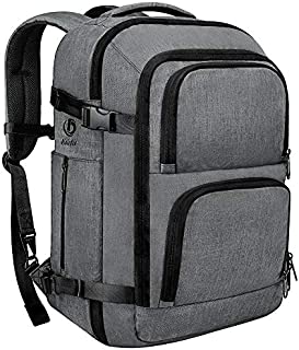 Dinictis 40L Carry on Flight Approved Travel Laptop Backpack, Business Weekender Bag-Dark Grey