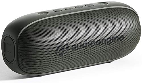 Audioengine 512 Portable Bluetooth Speaker | Outdoor Music System | Wireless Speakers Bluetooth, 20W Powered Portable Speaker, 100 Ft Wireless Range, 12 Hour Battery Life (Forest Green)