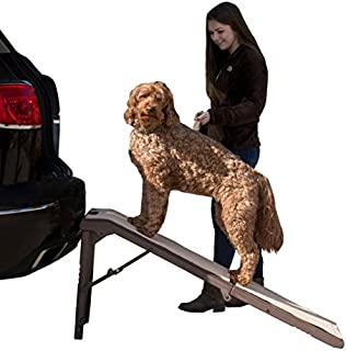 Pet Gear Free Standing Pet Ramp for Cats and Dogs Up to 200-Pound, Chocolate - 56