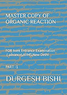 MASTER COPY OF ORGANIC REACTION: FOR Joint Entrance Examination ( advance),AIIMS,New Delhi