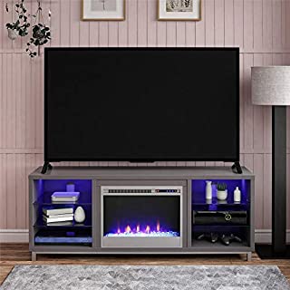 Ameriwood Home Lumina Fireplace TV Stand for TVs up to 70