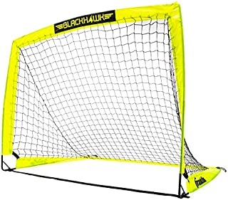 Franklin Sports Blackhawk Portable Soccer Goal  Pop-Up Soccer Goal  Portable Soccer Net  4 x 3 Foot