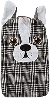 Bodico 1L Dog Hot Water Bottle, 6.75 x 12.2 inches, Black