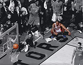 Toronto Raptors Kawhi Leonard Makes the Impossible Shot to Win Game 7 During the 2019 NBA Playoffs 8x10 Photo Picture (sp)