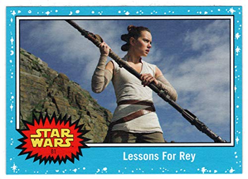 Lessons For Rey - Star Wars Journey to Star Wars The Rise of Skywalker (Trading Card) # 81 - Topps 2019 Mint