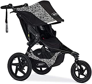 BOB Revolution Flex 2.0 Jogging Stroller - Up to 75 pounds - UPF 50+ Canopy - Adjustable Handlebar, Lunar