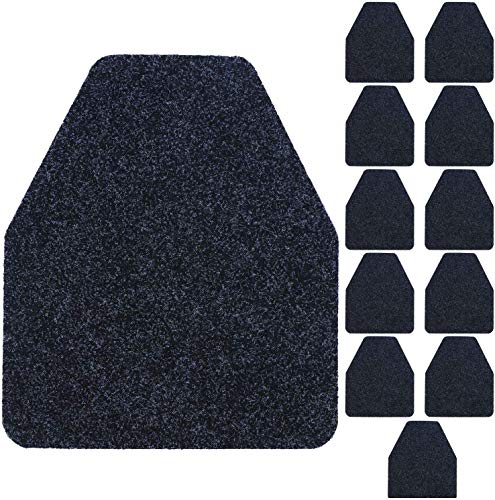 Houseables Urinal Mats, Floor Pads, 12 Pack, 17.25