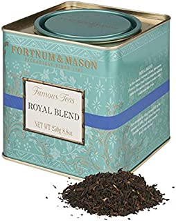 Fortnum & Mason British Tea, Royal Blend, 250g Loose English Tea in a Gift Tin Caddy