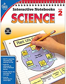 Carson Dellosa | Science Interactive Notebook | 2nd Grade, 96pgs (Interactive Notebooks)