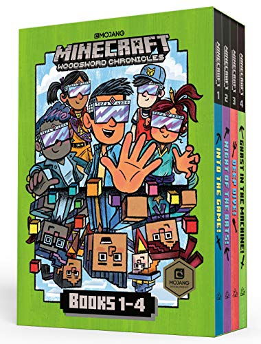 Minecraft Woodsword Chronicles Box Set Books 1-4 (Minecraft) (A Stepping Stone Book(TM))