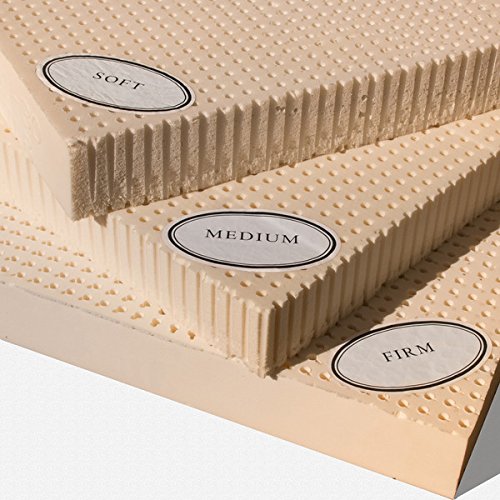 100% Natural Latex Mattress Topper - Medium - 3