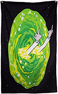 Calhoun Rick and Morty Indoor Tapestry Wall Banner (30