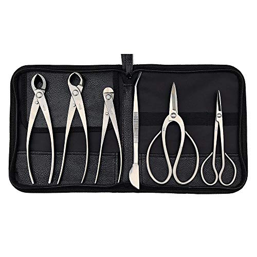 tianbonsai Professional Grade 6 PCS Bonsai Tool Set (kit) MTBT-04 from