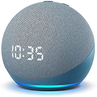 All-new Echo Dot (4th Gen) | Smart speaker with clock and Alexa | Twilight Blue