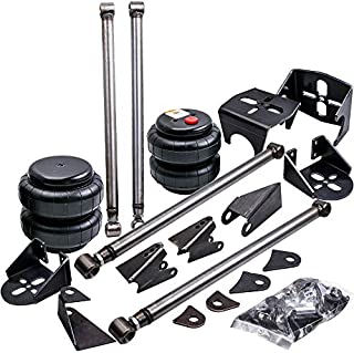 Universal Weld-On Triangulated Rear 4 Link Suspension Kits for Truck SUV with Two 2500 Air Bags and Rear Air Bag Mounts