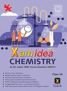 Xam Idea Chemistry -Class 12 - CBSE (2020-21)