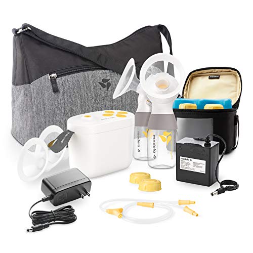 New Medela Pump in Style with MaxFlow, Electric Breast Pump Closed System, Portable Breastpump, 2020 Version