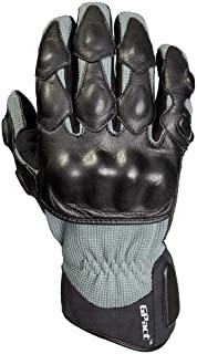 Decade Motorsport Street Gloves (Black and Gray, Medium/Large)