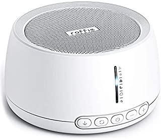 White Noise Machine, Roffie Baby Sleep Sound Machine, HiFi Non-Looping Soothing Sounds, Timer & Memory, Portable Sound Machine for Adult, Baby, Home & Office Privacy, 35 Level of Volume, Power by USB